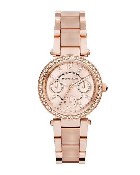 michael kors mini rose gold.